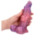 Ouch! Galactic Ravager - silicone fantasy dildo (purple)