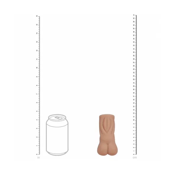 XKIN Naughty Nurse Trixie - lifelike vagina masturbator (natural skin tone)