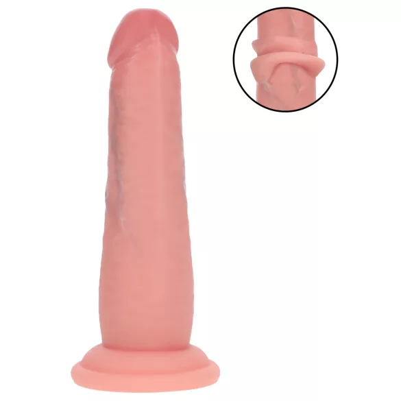 RealRock - dual-density realistic dildo (flesh-coloured) - 15.5 cm