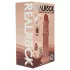RealRock - double-density realistic dildo (tanned) - 15.5 cm
