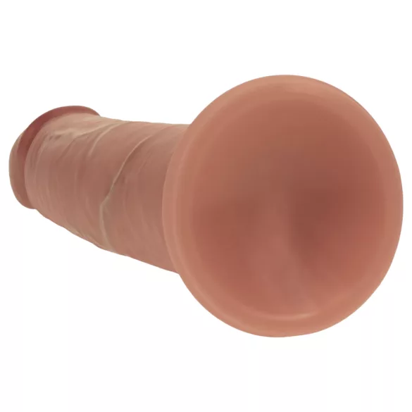 RealRock - double-density realistic dildo (tanned) - 15.5 cm