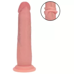   RealRock - dual-density realistic dildo (flesh-coloured) - 18.5 cm