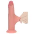 RealRock - dual-density realistic dildo (flesh-coloured) - 18.5 cm