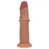 RealRock - Dual-Density Realistic Dildo (Tanned) - 18.5 cm