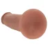 RealRock - Dual-Density Realistic Dildo (Tanned) - 18.5 cm