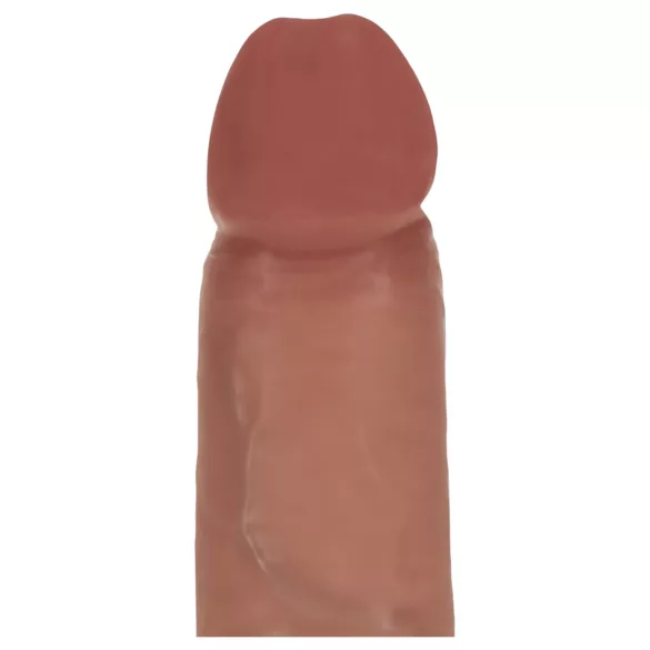 RealRock - Dual-Density Realistic Dildo (Tanned) - 18.5 cm