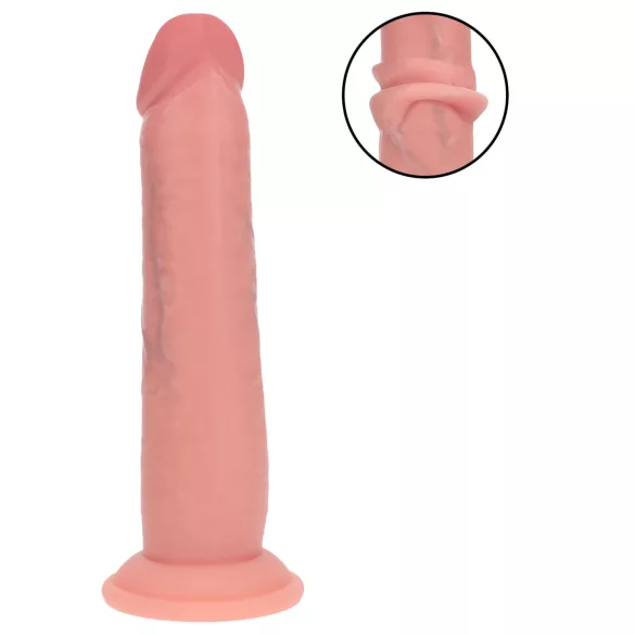 RealRock - dual-density realistic dildo (flesh-coloured) - 20.5 cm