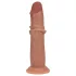 RealRock - double density realistic dildo (tanned) - 20.5 cm