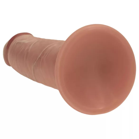 RealRock - double density realistic dildo (tanned) - 20.5 cm