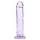 RealRock - lifelike dildo with suction cup (purple) - 12.7 cm