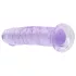 RealRock - lifelike dildo with suction cup (purple) - 12.7 cm