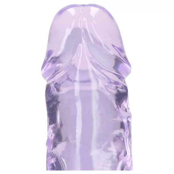 RealRock - lifelike dildo with suction cup (purple) - 12.7 cm