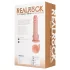 REALROCK - Suction Cup Vibrator - Natural (20.5cm)