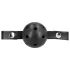 Ouch! - Black Muzzle with Built-In Mouth Gag