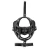 Ouch! - Black Muzzle with Built-In Mouth Gag