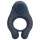 Loveline - Vibrating Penis Ring with Clitoral Stimulator (Gray)
