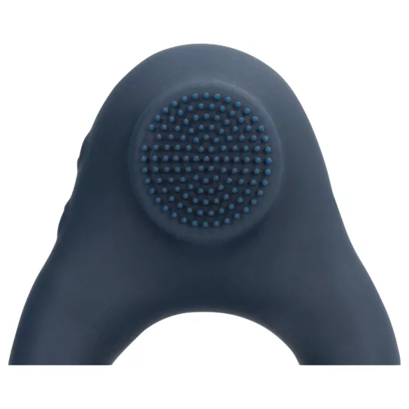 Loveline - Vibrating Penis Ring with Clitoral Stimulator (Gray)