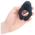 Loveline - Vibrating Penis Ring with Clitoral Stimulator (Gray)