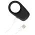 Loveline - Rechargeable Vibrating Penis Ring (Black)