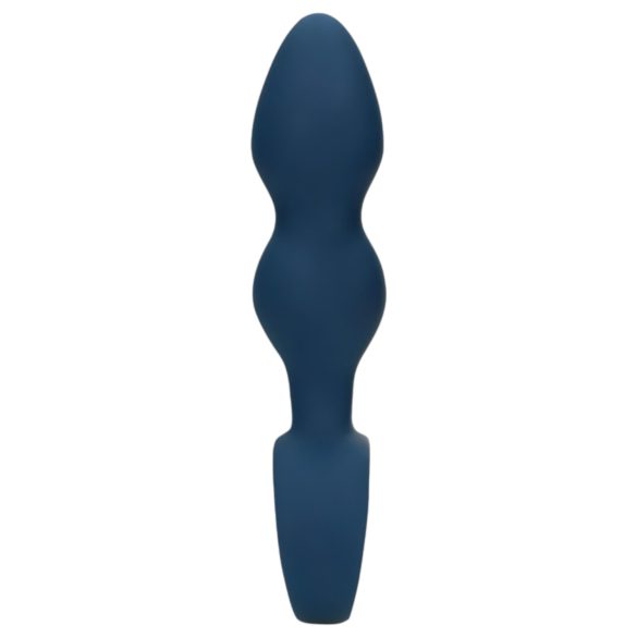Loveline - Blue Ringed Anal Dildo - Medium Size