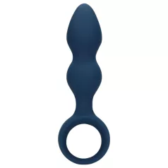 Loveline - Large Ringed Anal Plug (Blue)