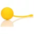 Loveline - Silicone Kegel Balls Set - 2 Piece (Yellow)