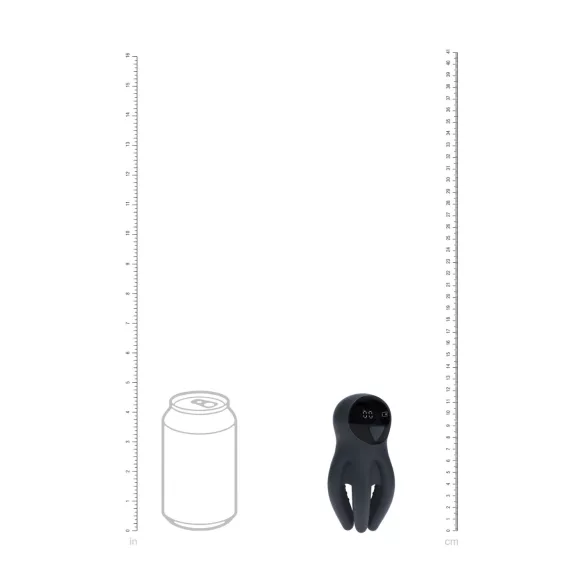 Levelz - Digital Acorn Vibrator (Black)