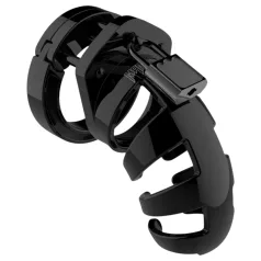 ManCage Model 02 - penis cage (black) - 9 cm