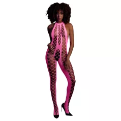 Ouch! - Glow-in-the-Dark Open Jumpsuit (Pink)