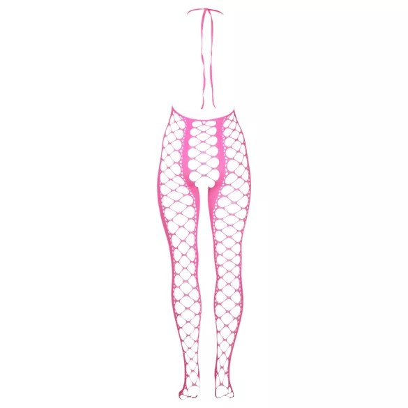 Ouch! - Glow-in-the-Dark Open Jumpsuit (Pink)
