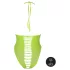Ouch! - Neon Green Glow-in-the-Dark Open Bodysuit