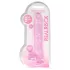 REALROCK - Transparent Lifelike Dildo - Pink (22cm)
