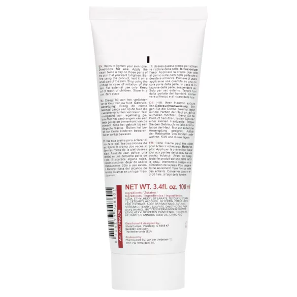 Pharmquests Gene White - skin lightening cream (100 ml)