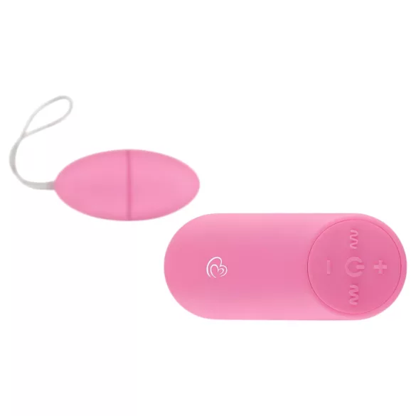 EasyToys - Wearable 7‑Function Remote Control Vibrating Egg (Pink)