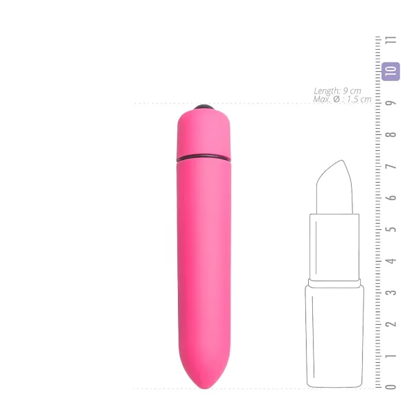 Easytoys Bullet - Waterproof Pink Vibrator