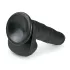 Easytoys - Suction Cup Dildo with Balls (9") - Black