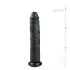 Easytoys - Extra Large Suction Cup Dildo (28.5cm) - Black