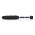 Easytoys Power Vibe - Twisted Silicone Rod Vibrator (Black)