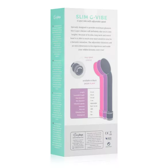 Easytoys Slim - G-Spot Vibrator (Purple)