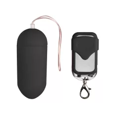 EasyToys - Remote Control Vibrating Egg (Black)