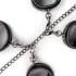 Easytoys - Black Collar, Wrist & Ankle Restraint Set