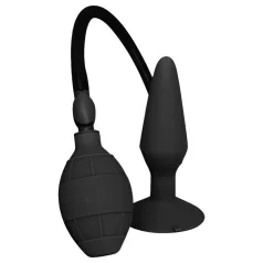 MenzStuff L - inflatable anal plug (black, large)