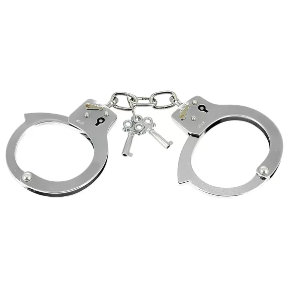 Rimba Metal Police - Silver Metal Handcuffs