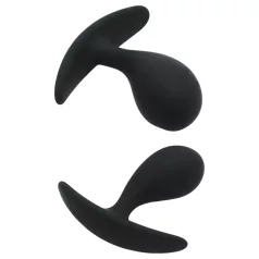 Rimba Copenhagen - anal plug set (black, 2 pcs)