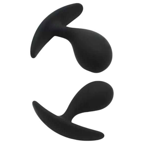 Rimba Copenhagen - anal plug set (black, 2 pcs)