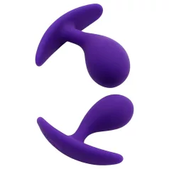 Rimba Copenhagen - anal plug set (purple, 2 pcs)