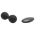 Rimba Cannes - Rechargeable Radio-Controlled Vibrating Egg (Black)
