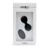 Rimba Cannes - Rechargeable Radio-Controlled Vibrating Egg (Black)