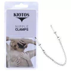 Kiotos - stainless steel nipple clamp (silver)