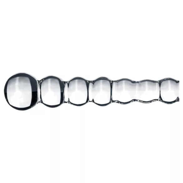 Gildo Glass No. 20 - Beaded Glass Dildo (Clear)